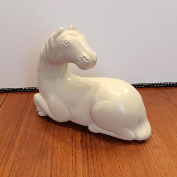 AUSTIN Prod. Vintage 1960s Horse Sculpture ASIAN K'ANG-HSI ~ Museum Reproduction - Picture 1 of 9